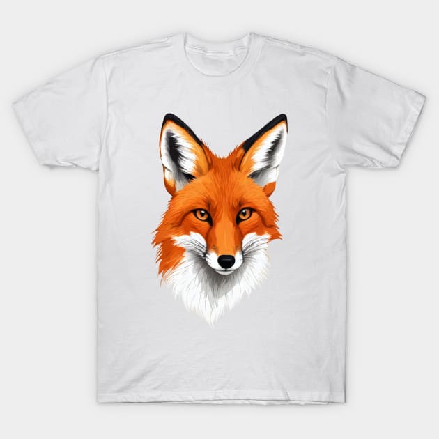 The Mystical Fox T-Shirt by Orange-C